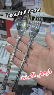 سرویس قاشق و چنگال درجه یک 24 نفره 120 پارچه دهانه اروپایی نقره ای یونیک آلمان اصلی ۶ میل ضخیم (بدون چمدون)