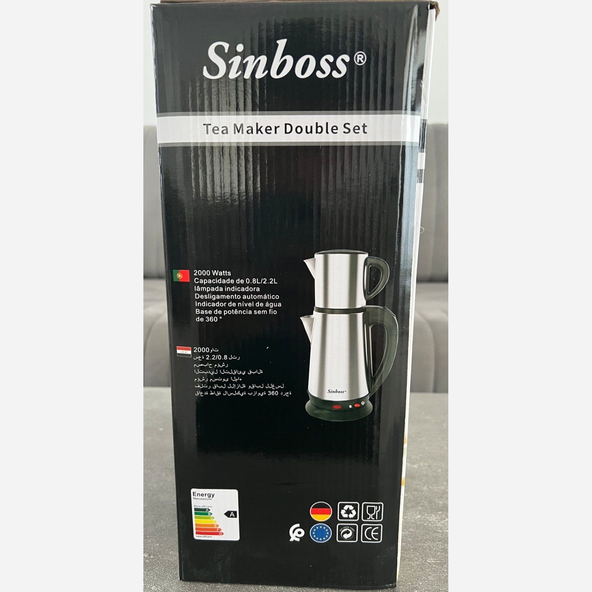 چای ساز روی همی سینبوس S0-8828 وات 2000