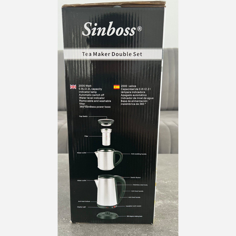 چای ساز روی همی سینبوس S0-8828 وات 2000