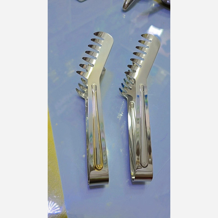 سرویس قاشق و چنگال 30نفره 115 پارچه انبرسالاد یونیک ساده ( پس کرایه)