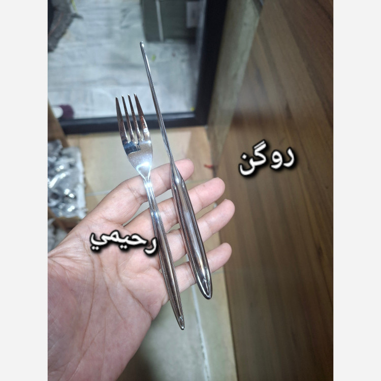 آرام پز قاشق و چنگال کارد و چنگال 3بعدی چاقو چنگال 3بعدی فله