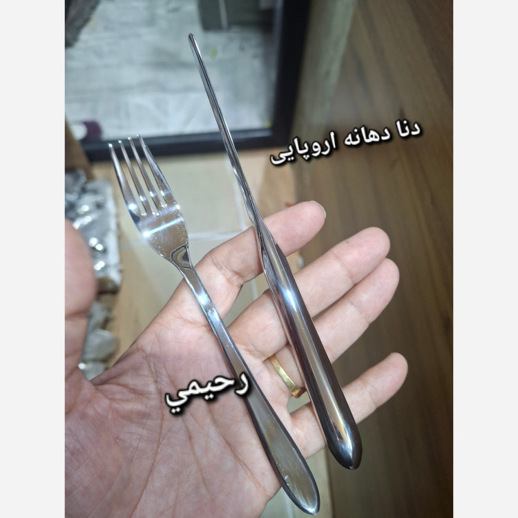 آرام پز قاشق و چنگال کارد و چنگال 3بعدی چاقو چنگال 3بعدی فله