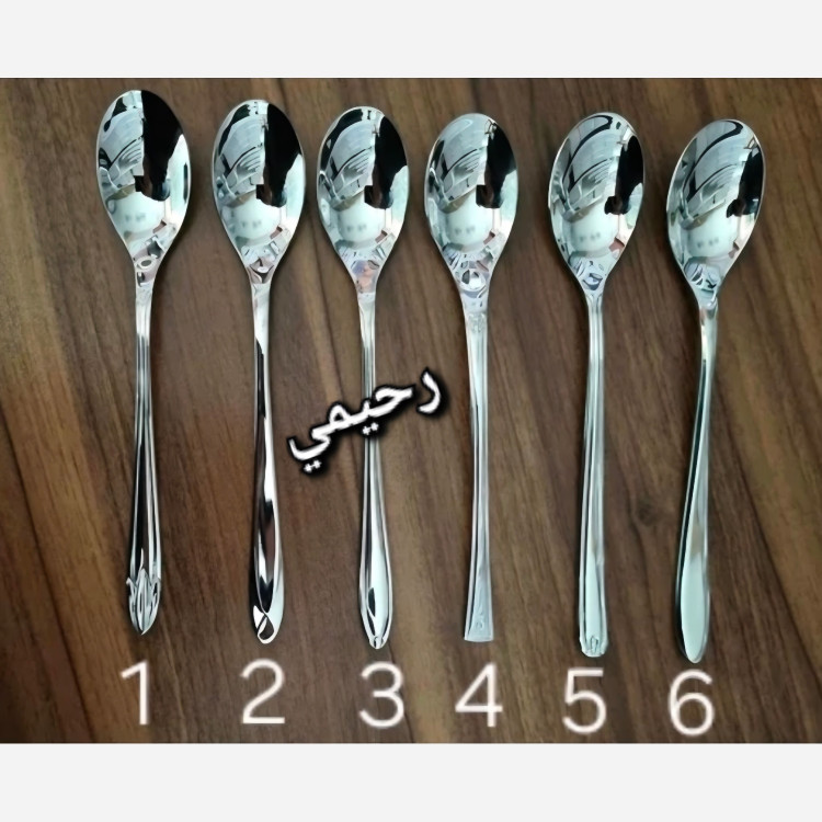 سرویس قاشق و چنگال 24 نفره 120پارچه آلمانی نقره ای ساده ( پس کرایه) چند