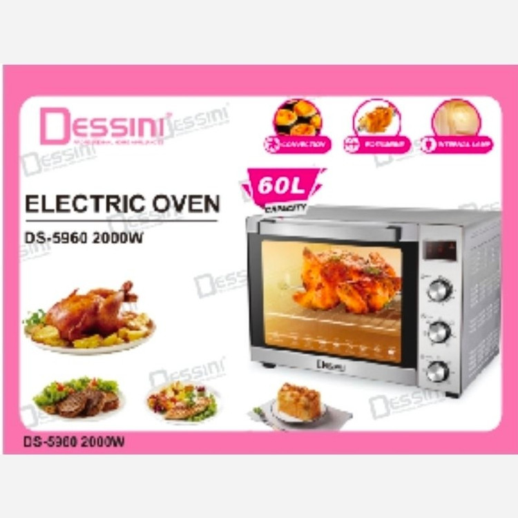 آون توستر دسینی 60لیتری مدل DS-5960 ( پس کرایه)