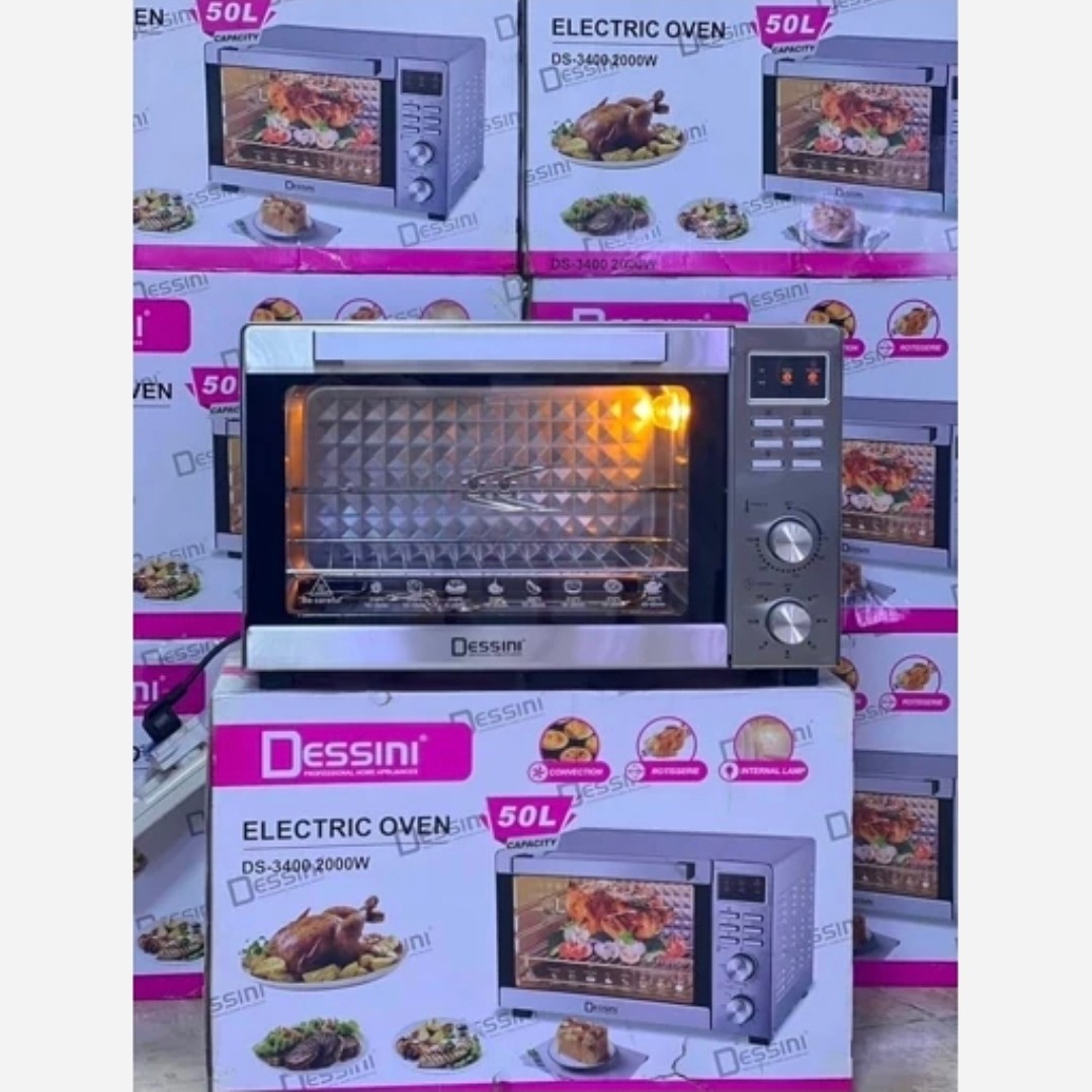 آون توستر دسینی 50 لیتر مدل DS-3400 ( پس کرایه)