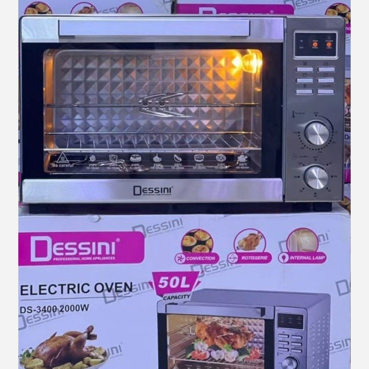 آون توستر دسینی 50 لیتر مدل DS-3400 ( پس کرایه)