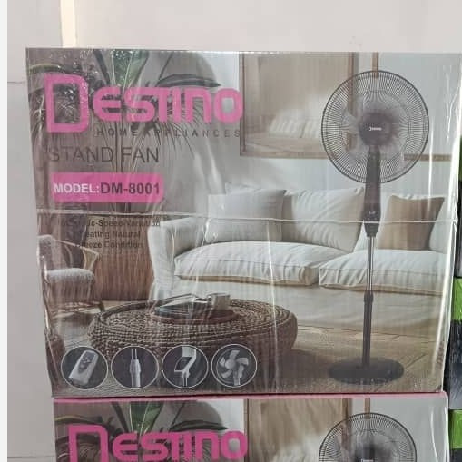 پنکه ایستاده DESTINo ریموت دار شرکت دسینی (( هزینه ارسال پسکرایه )) کنترل داره