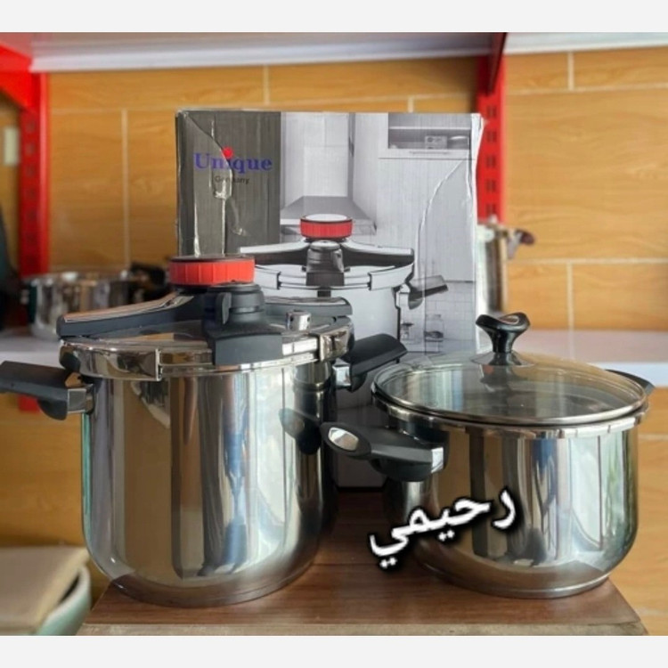 زودپز دوقلو یونیک کلیپسی 7+5 لیتری بخارپز جنس عالی ( پس کرایه )