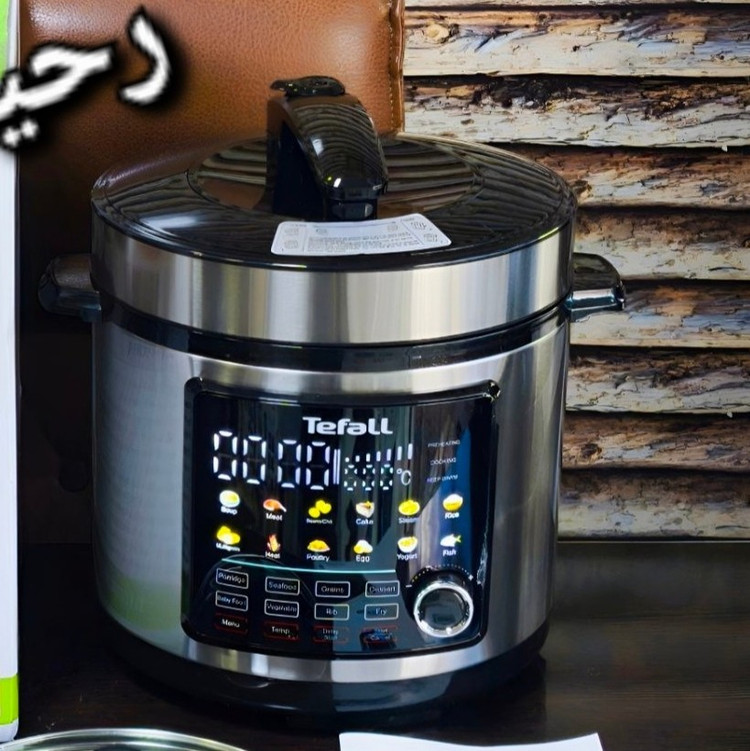 مولتی کوکر زودپز تفال برقی تبلتی 6لیتر 24کاره لمسی اصلی (( ارسال فوری))