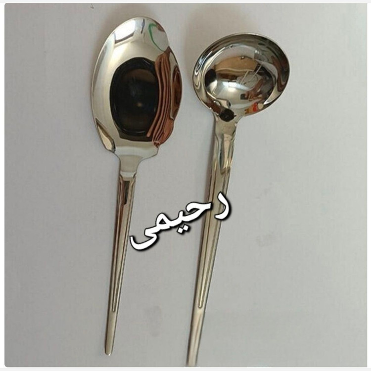 سرویس قاشق و چنگال 24 نفره 120 پارچه یونیک آلمانی طرح شیک و ساده نقره ای ((هزینه ارسال درب منزل ))