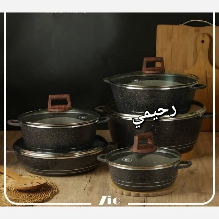 سرویس قابلمه زیو گرانیتی 10پارچه قیمت اقتصادی اصل ترکیه zio7105 و 7106 کیفیت عالی(( هزینه پسکرایه )) آرام پز