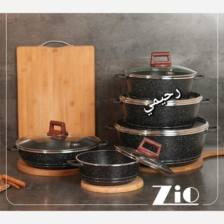 سرویس قابلمه زیو گرانیتی 10پارچه قیمت اقتصادی اصل ترکیه zio7105 و 7106 کیفیت عالی(( هزینه پسکرایه )) آرام پز