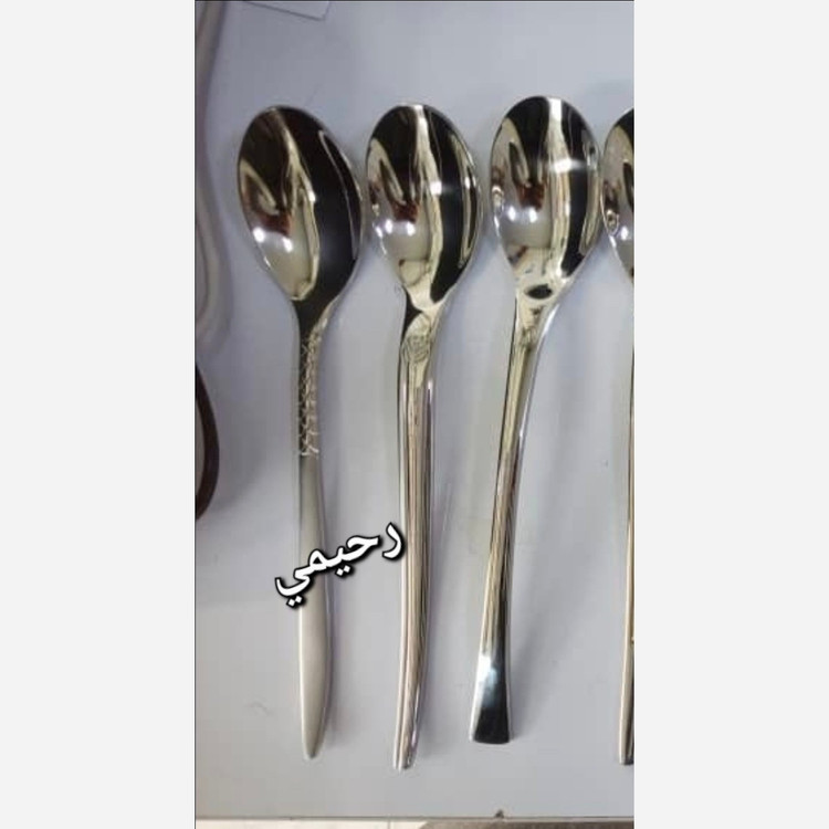1 سرویس قاشق و چنگال 24 نفره 120 پارچه یونیک (( هزینه ارسال درب منزل)) گلدار ساده