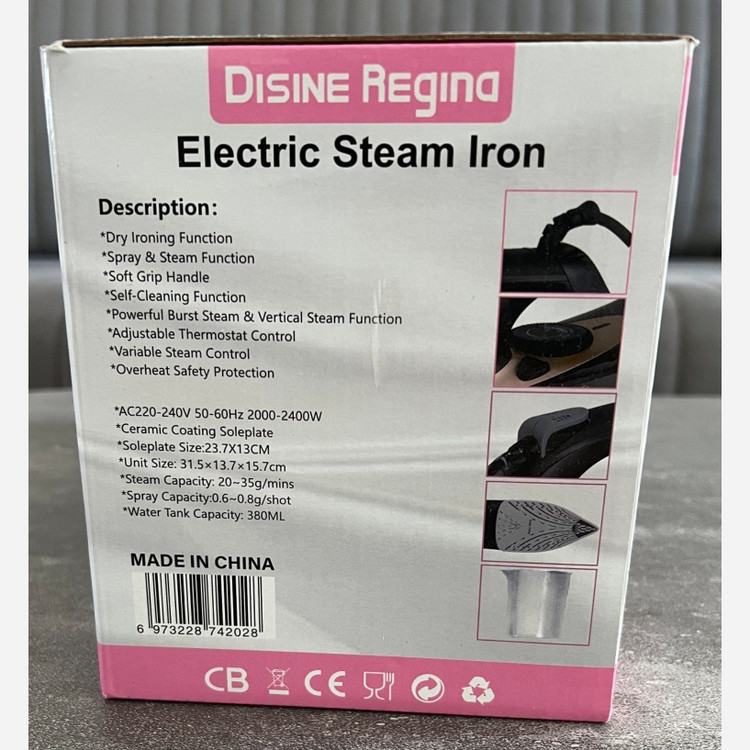 اتو بخار دسینی DR-501 برند Desini Regina کیفیت بی نظیر
