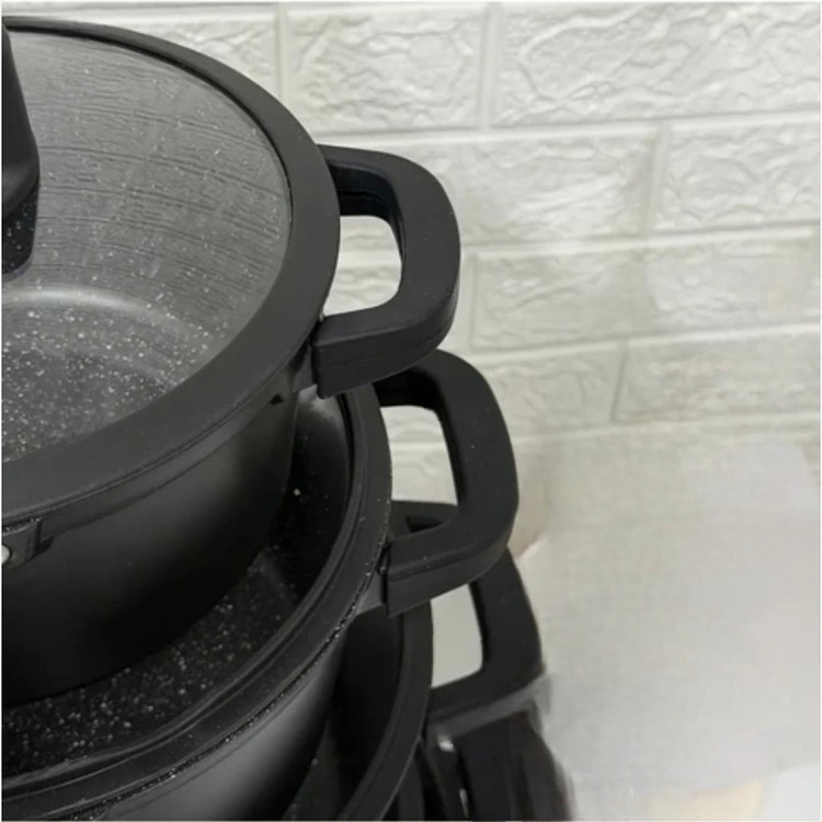 سرویس قابلمه زیو 10پارچه ترکیه سری ژولیپ zio 8620 و 8610 (( هزینه ارسال درب منزل)) آرام پز