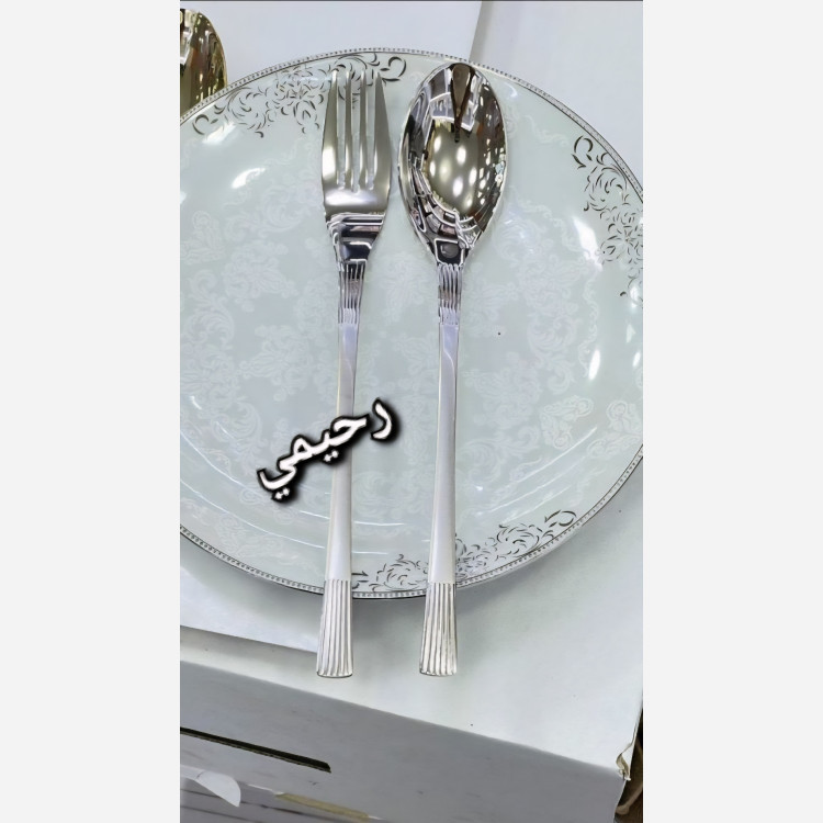 سرویس قاشق و چنگال 24نفره 120پارچه ( هزینه ارسال درب منزل )