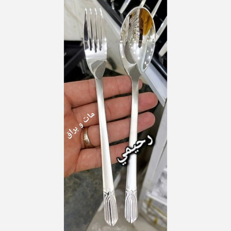 سرویس قاشق چنگال یونیک 24نفره 120پارچه یونیک طرح جدید ( هزینه ارسال درب منزل )