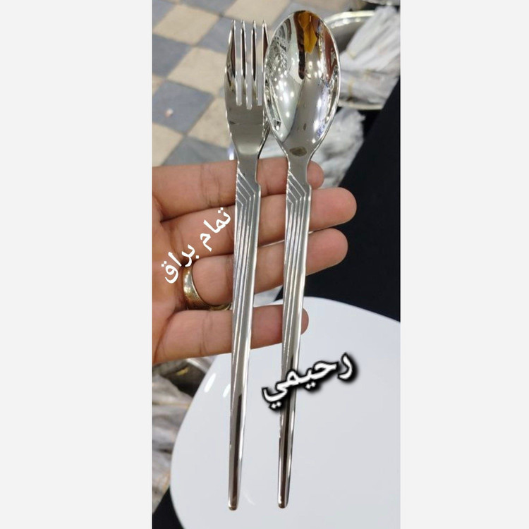 سرویس قاشق و چنگال 24نفره 120پارچه یونیک آلمانی ( هزینه ارسال درب منزل )