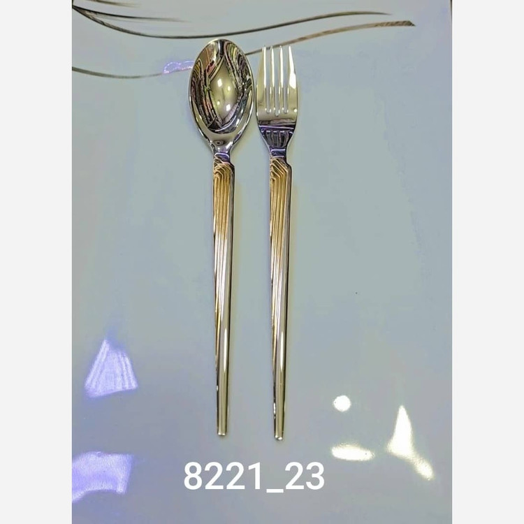 سرویس قاشق چنگال 24 نفره 120 پارچه یونیک طرح جدید ( هزینه ارسال درب منزل )