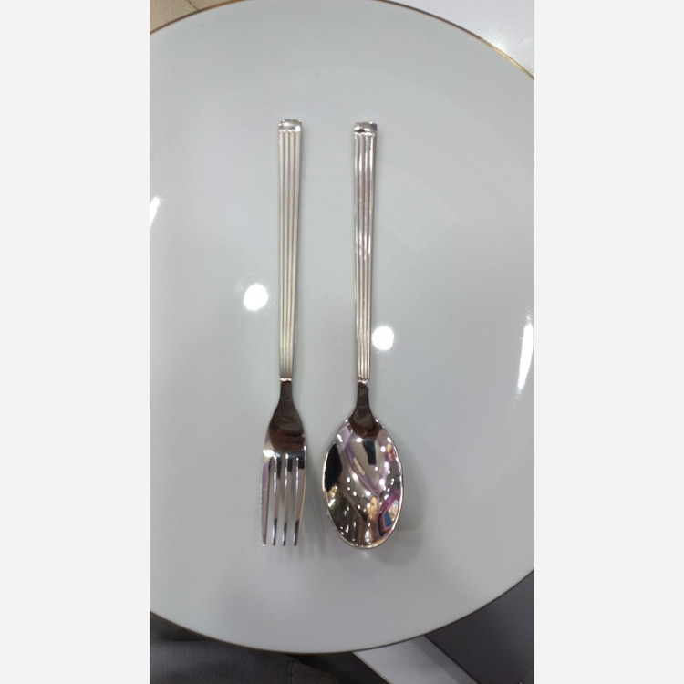 سرویس قاشق چنگال 24 نفره 120پارچه یونیک اصل مدل کبریتی ( پس کرایه )