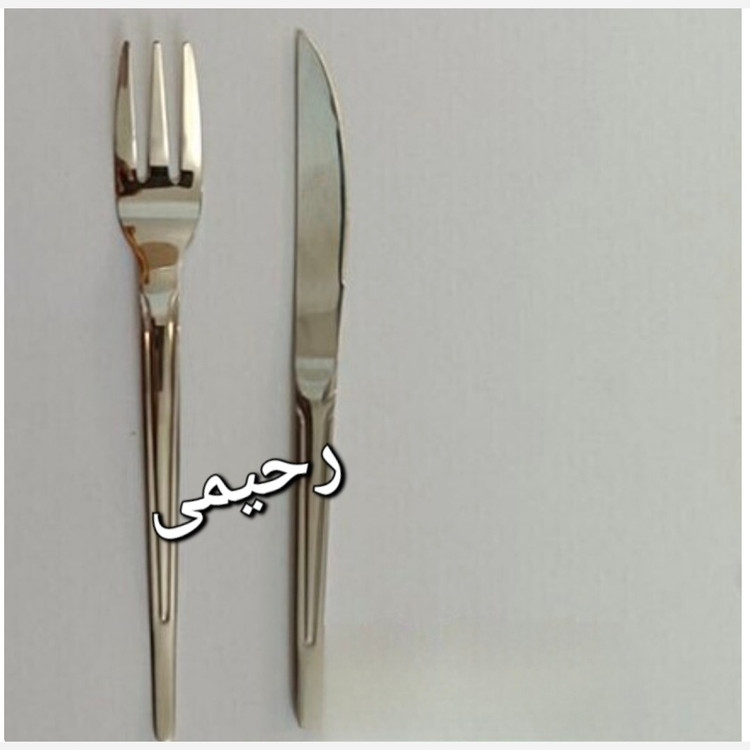 سرویس قاشق و چنگال 24 نفره 120 پارچه دهانه اروپایی نقره ای. ( هزینه ارسال درب منزل)
