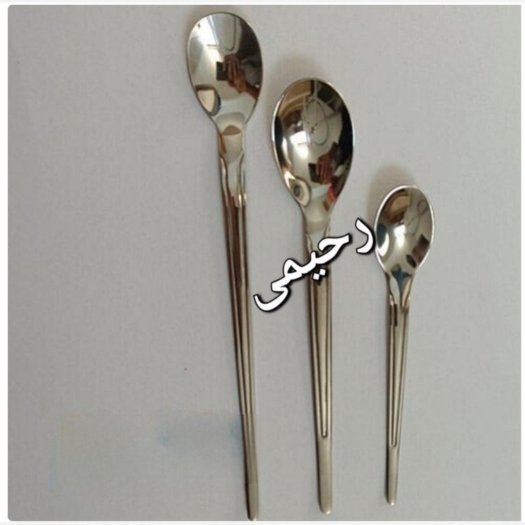 سرویس قاشق و چنگال 24 نفره 120 پارچه دهانه اروپایی نقره ای. ( هزینه ارسال درب منزل)