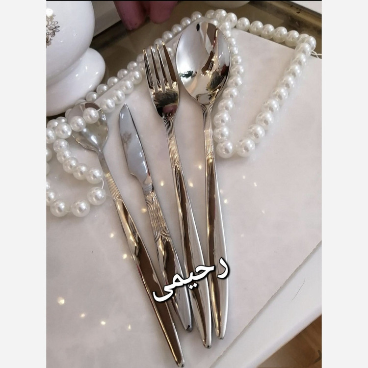 چند مدل سرویس قاشق و چنگال 24 نفره 144 پارچه دهانه اروپایی جعبه دار