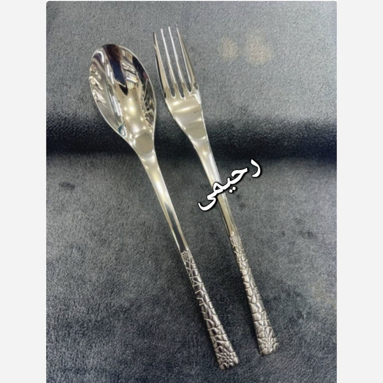 چند مدل سرویس قاشق و چنگال 24 نفره 144 پارچه دهانه اروپایی جعبه دار
