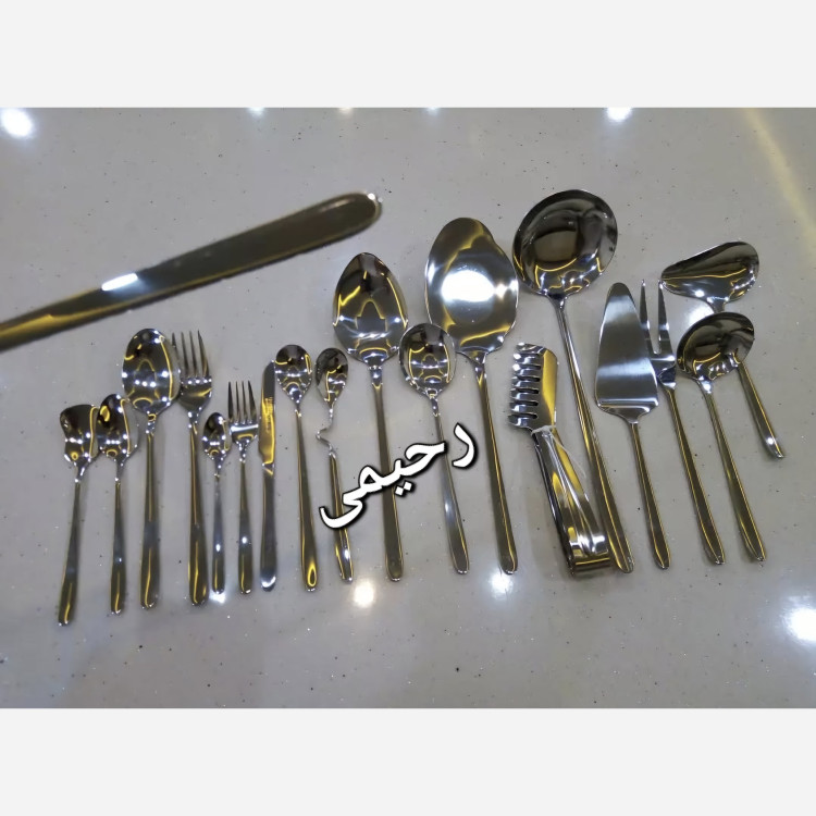 سرویس قاشق و چنگال24 نفره 144 پارچه یونیک ضمانتی اصلی ضخیم دونا
