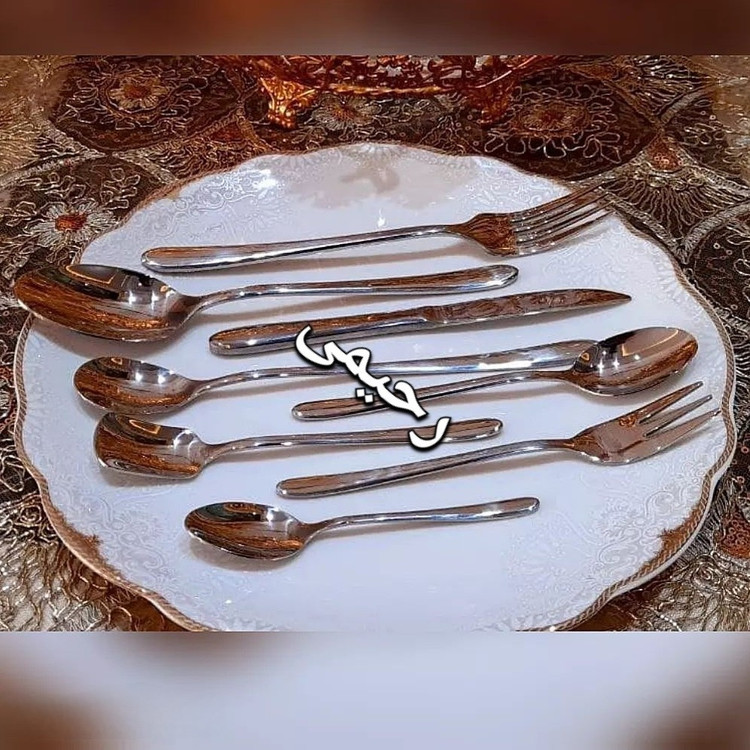 سرویس قاشق و چنگال 12 نفره 69 پارچه اصلی بی چمدون یونیک دونا ناخنی (( پس کرایه))