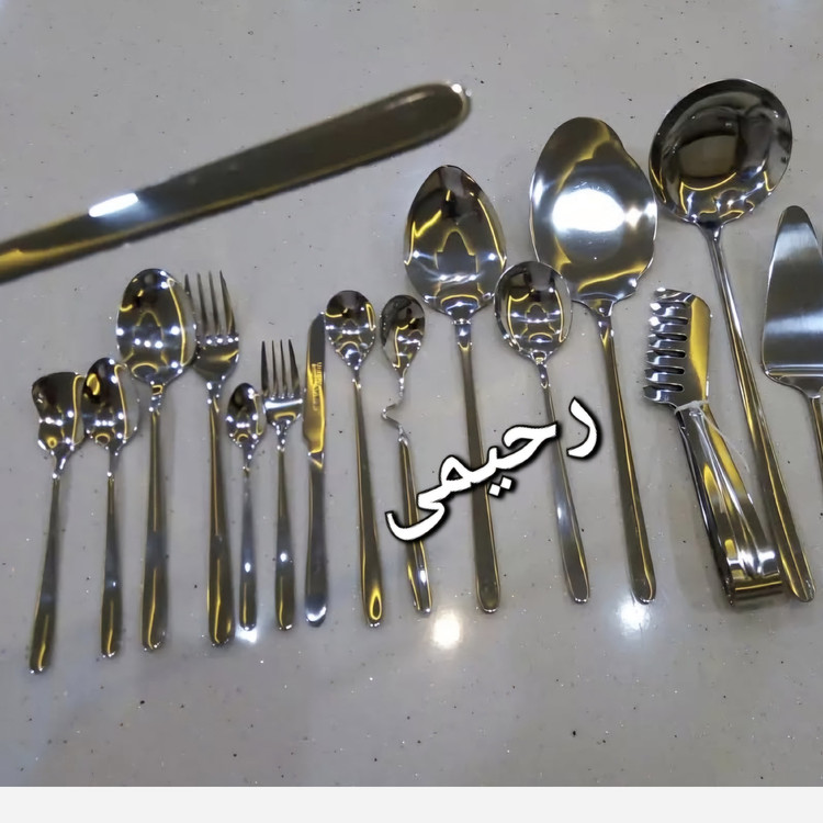 سرویس قاشق و چنگال 12 نفره 69 پارچه اصلی بی چمدون یونیک دونا ناخنی (( پس کرایه))