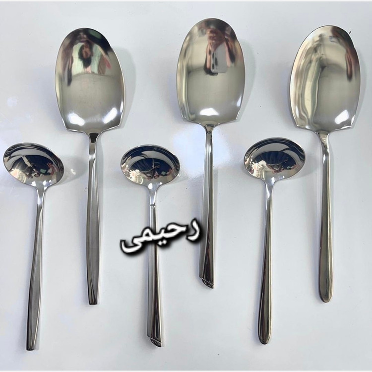 قاشق و چنگال یونیک کارد چنگال کفگیر و ملاقه مربا شربت دونا و ناخنی فله (( هزینه ارسال درب منزل))