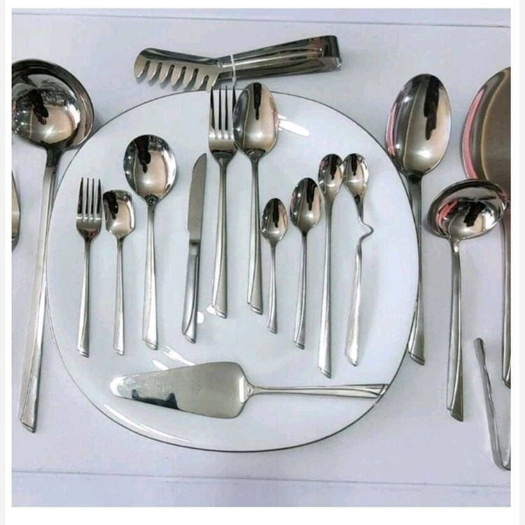 سرویس قاشق و چنگال 24 نفره 144 پارچه کیفیت عالی دونا و ناخنی ( پس کرایه )