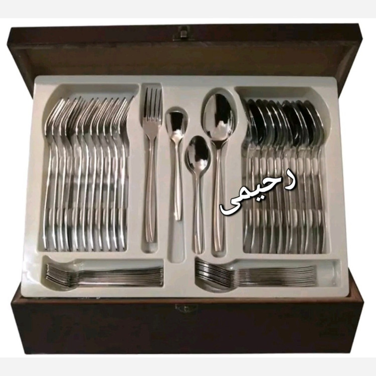 سرویس قاشق و چنگال یونیک 24 نفره144 پارچه مدل ماینز ضمانتی ماینز