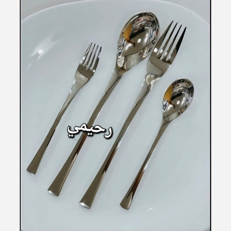 سرویس قاشق و چنگال 24 نفره 120پارچه یونیک اصل ساده ( هزینه ارسال درب منزل) شیکاگو