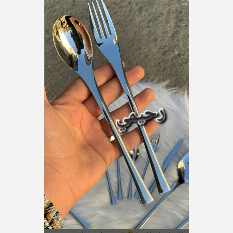 سرویس قاشق و چنگال 24 نفره 120پارچه یونیک اصل ساده ( هزینه ارسال درب منزل) شیکاگو