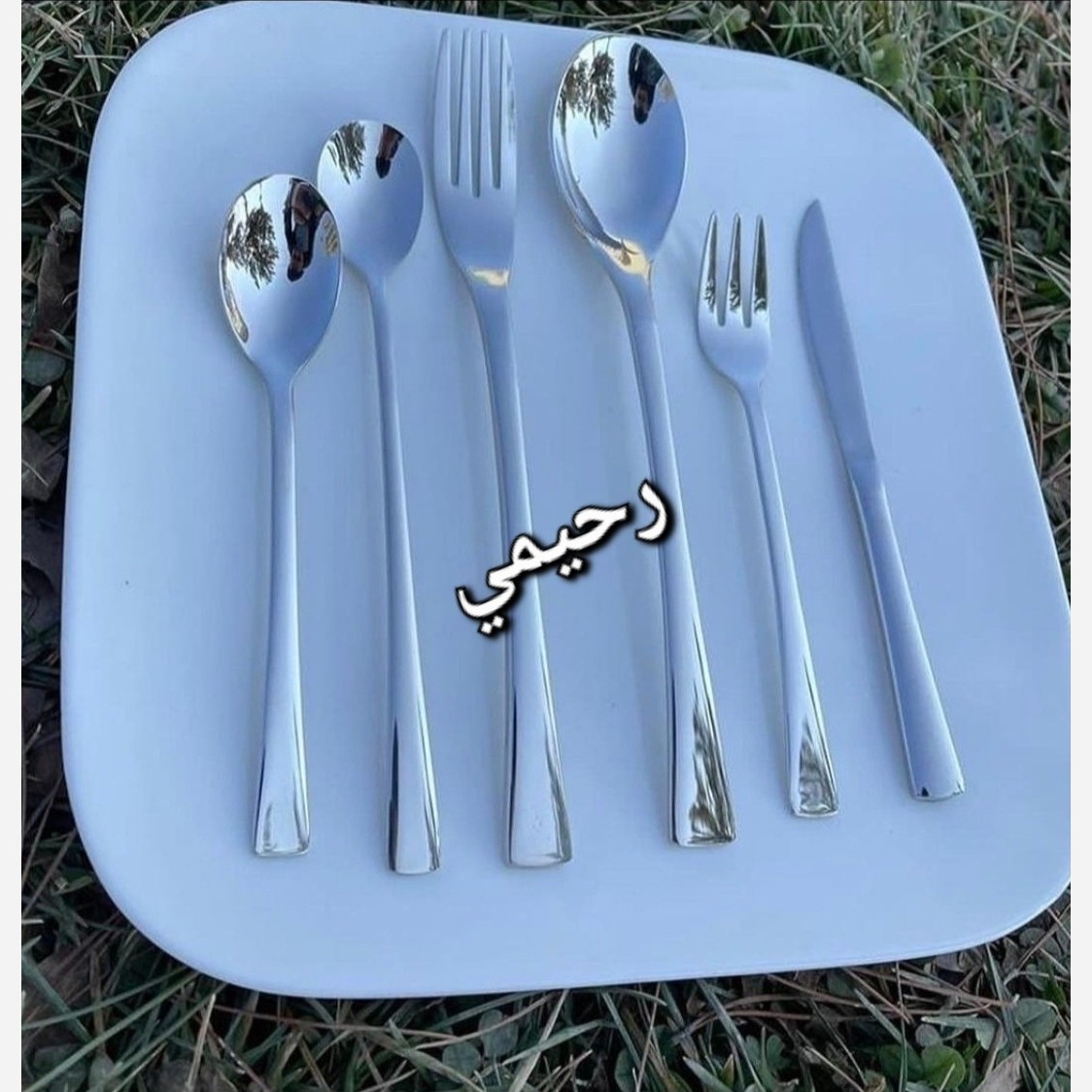 سرویس قاشق و چنگال 24 نفره 120پارچه یونیک اصل ساده ( هزینه ارسال درب منزل) شیکاگو