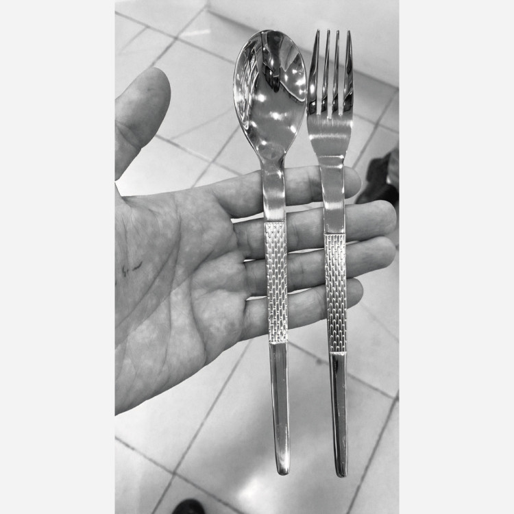 سرویس قاشق و چنگال 24نفره 120پارچه یونیک ساده