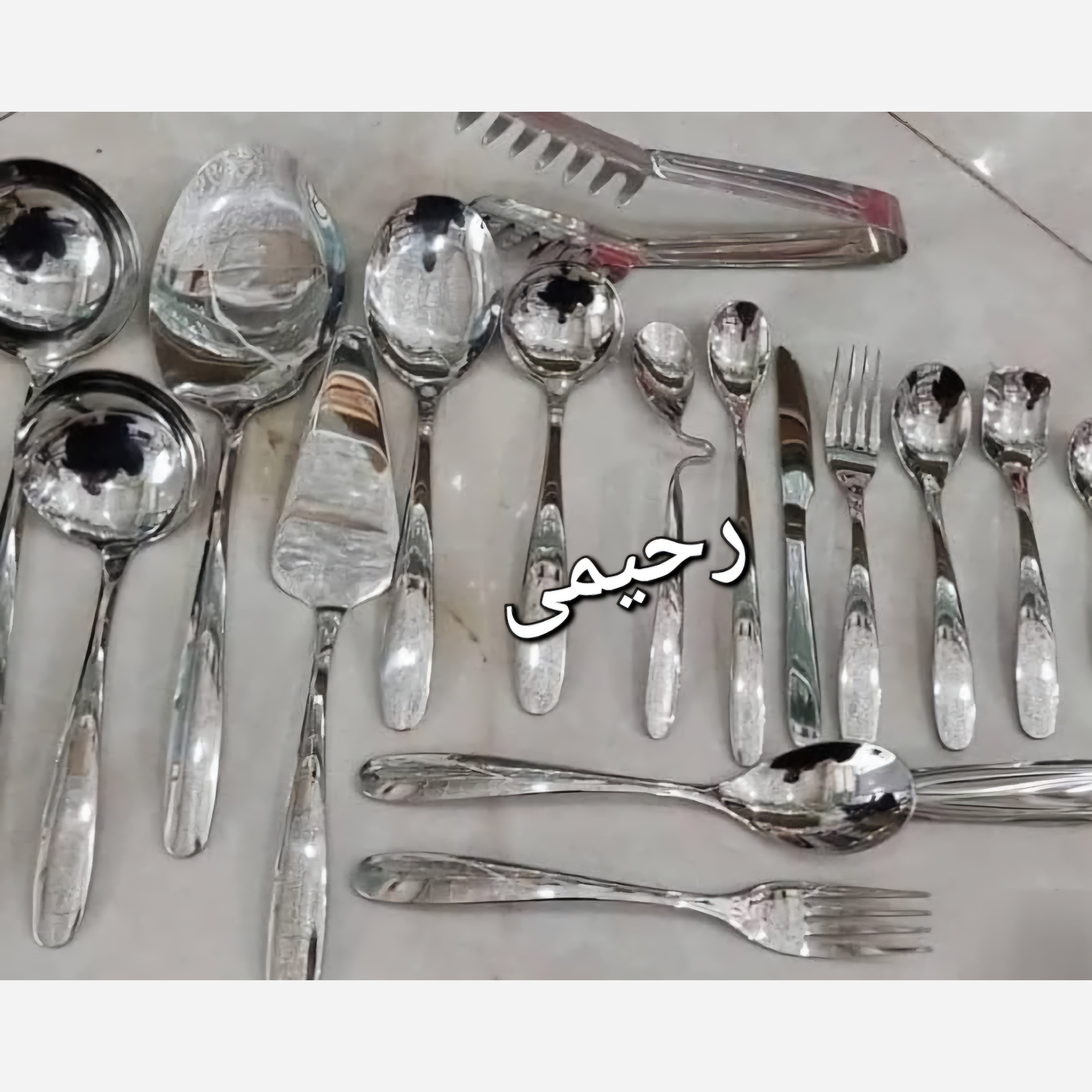 سرویس قاشق و چنگال 24 نفره 144 پارچه یونیک المان قشقایی