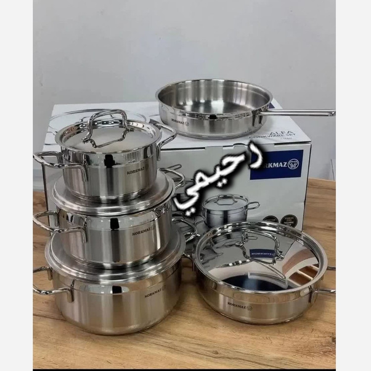 سرویس قابلمه کرکماز آرام پز آسترا 9پارچه اصل ترکیه 5 لایه ضخیم 3 طرح (( تضمین کیفیت و اصلی)) آرام پز