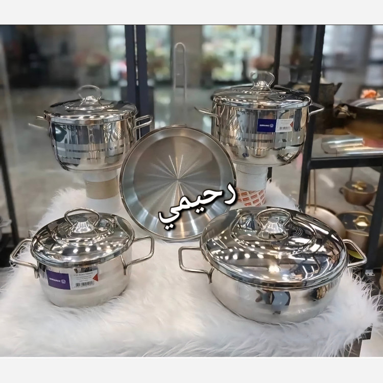 سرویس قابلمه کرکماز آرام پز آسترا 9پارچه اصل ترکیه 5 لایه ضخیم 3 طرح (( تضمین کیفیت و اصلی)) آرام پز
