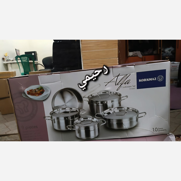 سرویس قابلمه کرکماز آرام پز آسترا 9پارچه اصل ترکیه 5 لایه ضخیم 3 طرح (( تضمین کیفیت و اصلی)) آرام پز