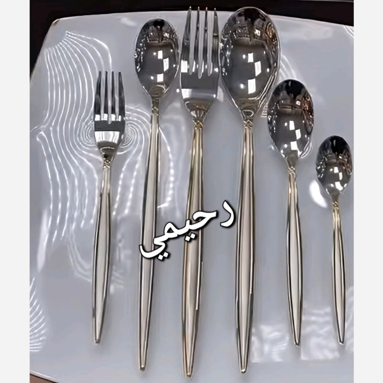 سرویس قاشق و چنگال 24نفره 120 پارچه یونیک آلمان اصل طرح جدید روگن