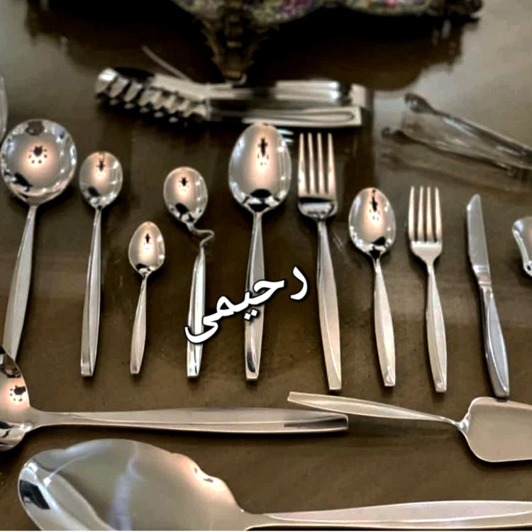 سرویس قاشق و چنگال یونیک 12 نفره 69 پارچه اصلی بدون چمدون ماینز ناخنی